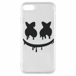 Чехол для iPhone SE 2022 Marshmello and face logo - PrintSalon