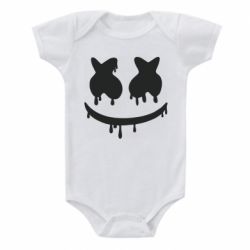 Детский бодик Marshmello and face logo - PrintSalon