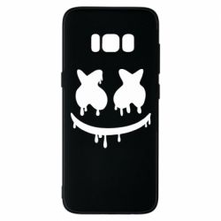 Чехол для Samsung S8 Marshmello and face logo - PrintSalon