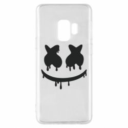 Чехол для Samsung S9 Marshmello and face logo - PrintSalon