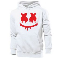 Мужское худи Marshmello and face logo - PrintSalon