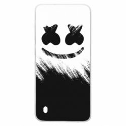 Чехол для Samsung A10 Marshmello and scratches - PrintSalon