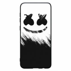 Чехол для Samsung A30 Marshmello and scratches - PrintSalon