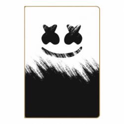 Блокнот с принто Marshmello and scratches - PrintSalon