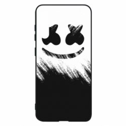 Чехол для Samsung M40 Marshmello and scratches - PrintSalon