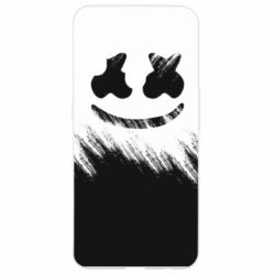 Чехол для Oppo A31 Marshmello and scratches - PrintSalon