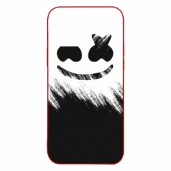 Чехол для iPhone 12 Pro Marshmello and scratches - PrintSalon