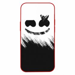 Чехол для iPhone 12 mini Marshmello and scratches - PrintSalon