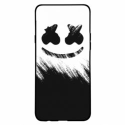 Чехол для Samsung A20s Marshmello and scratches - PrintSalon