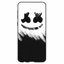 Чехол для Samsung A21 Marshmello and scratches - PrintSalon