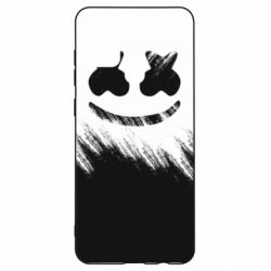 Чехол для Samsung A21s Marshmello and scratches - PrintSalon