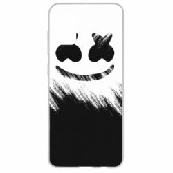 Чехол для Samsung A31 Marshmello and scratches - PrintSalon