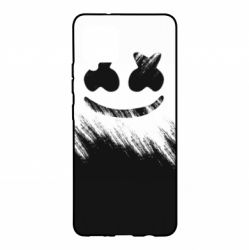 Чехол для Samsung A42 5G Marshmello and scratches - PrintSalon