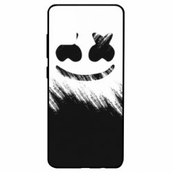 Чехол для Samsung A51 Marshmello and scratches - PrintSalon