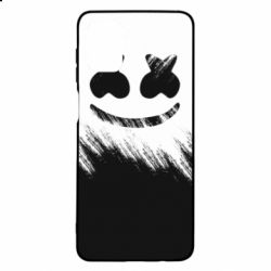 Чехол для Samsung M51 Marshmello and scratches - PrintSalon