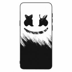 Чехол для Samsung S9+ Marshmello and scratches - PrintSalon