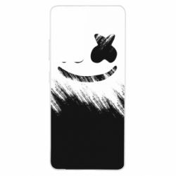 Чехол для Samsung S21 Ultra Marshmello and scratches - PrintSalon