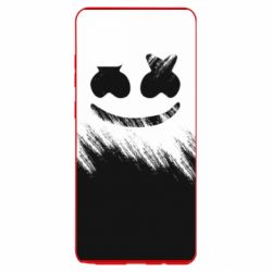 Чехол для Samsung Note 10 Lite Marshmello and scratches - PrintSalon