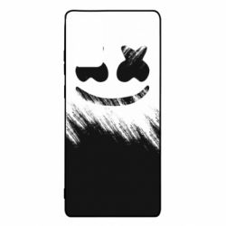 Чехол для Samsung Note 20 Marshmello and scratches - PrintSalon