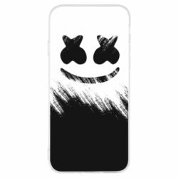 Чехол для iPhone 8 Marshmello and scratches - PrintSalon