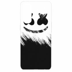 Чехол для Oppo Reno 4 Pro Marshmello and scratches - PrintSalon