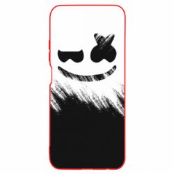 Чехол для Xiaomi Redmi Note 10 Marshmello and scratches - PrintSalon