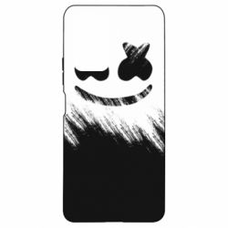 Чехол для Xiaomi Redmi Note 10 Pro Marshmello and scratches - PrintSalon