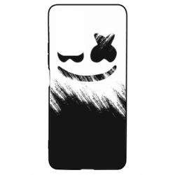 Чехол для Xiaomi Poco F3/K40 Marshmello and scratches - PrintSalon