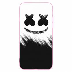 Чехол для iPhone SE 2022 Marshmello and scratches - PrintSalon