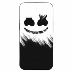 Чехол для iPhone 14 Marshmello and scratches - PrintSalon