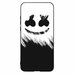 Чехол для Huawei P20 Marshmello and scratches - PrintSalon