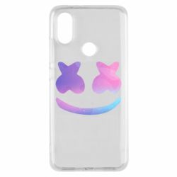 Чехол для Xiaomi Mi A2 Marshmello and smile - PrintSalon