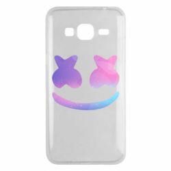 Чехол для Samsung J3 2016 Marshmello and smile - PrintSalon
