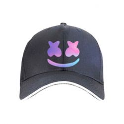 Кепка Marshmello and smile-PrintSalon Кепка Marshmello and smile