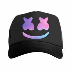 Кепка-тракер Marshmello and smile - PrintSalon