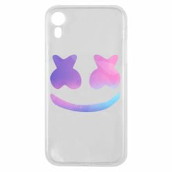 Чехол для iPhone XR Marshmello and smile - PrintSalon