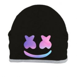 Шапка Marshmello and smile - PrintSalon