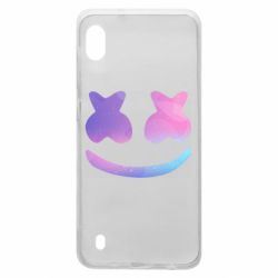 Чехол для Samsung A10 Marshmello and smile - PrintSalon
