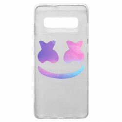 Чехол для Samsung S10+ Marshmello and smile - PrintSalon