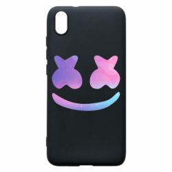 Чехол для Xiaomi Redmi 7A Marshmello and smile - PrintSalon