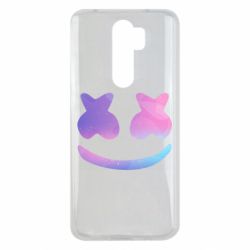 Чехол для Xiaomi Redmi Note 8 Pro Marshmello and smile - PrintSalon