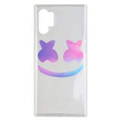Чехол для Samsung Note 10 Plus Marshmello and smile - PrintSalon