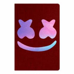Блокнот с принто Marshmello and smile - PrintSalon