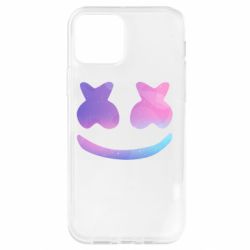 Чехол для iPhone 12 Pro Marshmello and smile - PrintSalon