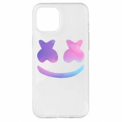 Чехол для iPhone 12 Pro Max Marshmello and smile - PrintSalon