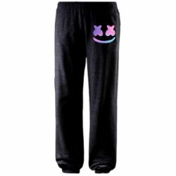 Штаны Marshmello and smile - PrintSalon