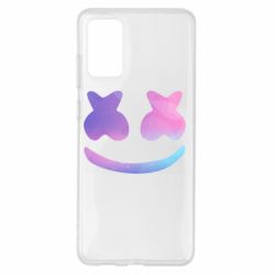 Чехол для Samsung S20+ Marshmello and smile - PrintSalon