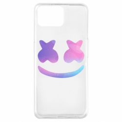 Чехол для Oppo A73 Marshmello and smile - PrintSalon