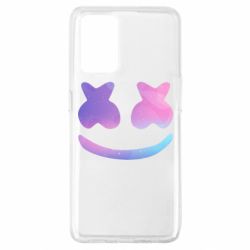 Чехол для Oppo A74 4G Marshmello and smile - PrintSalon