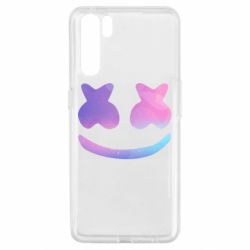 Чехол для Oppo A91/Reno3 Marshmello and smile - PrintSalon